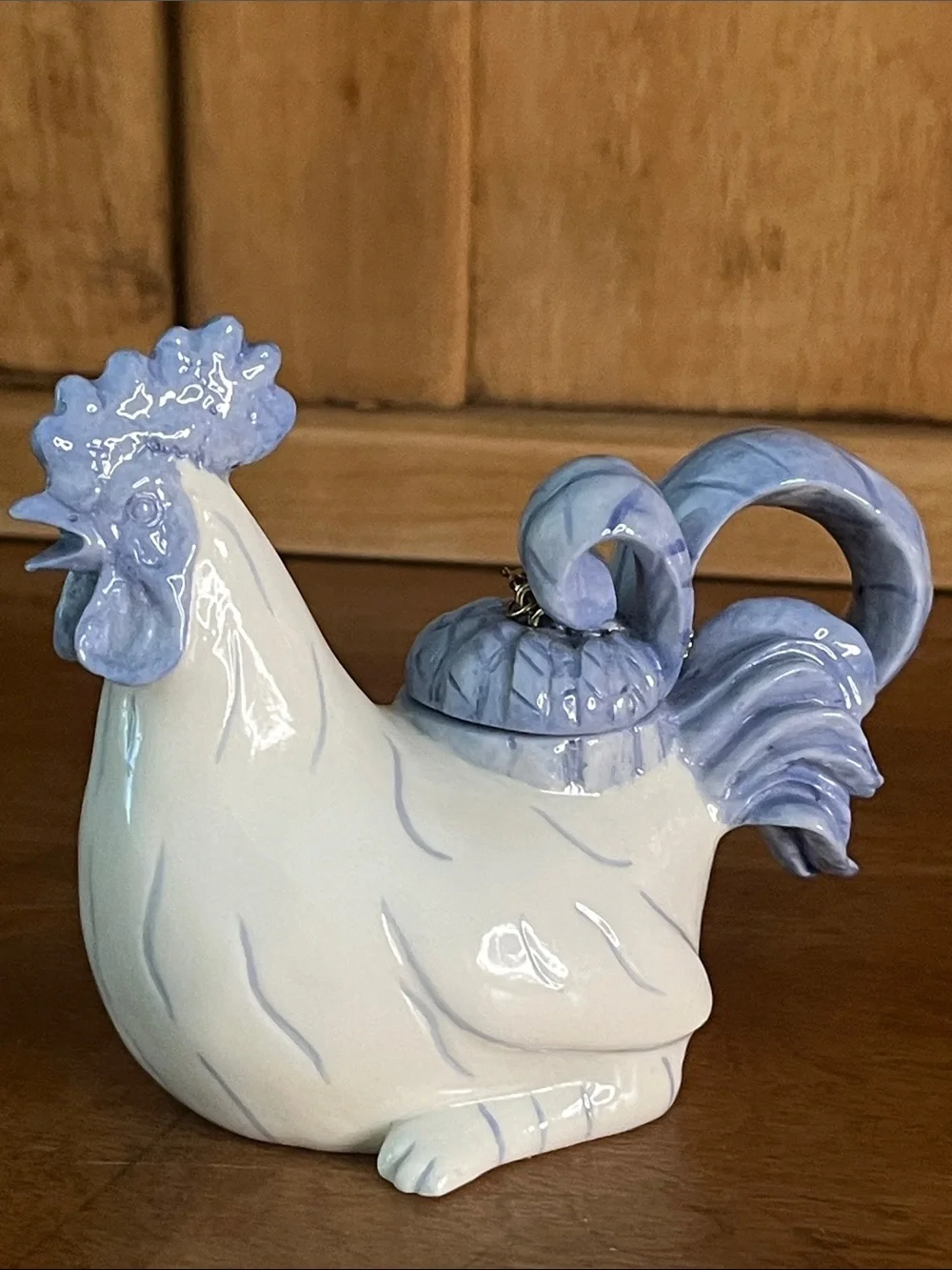 Vintage, Nini- Hand Painted Mini Rooster Teapot